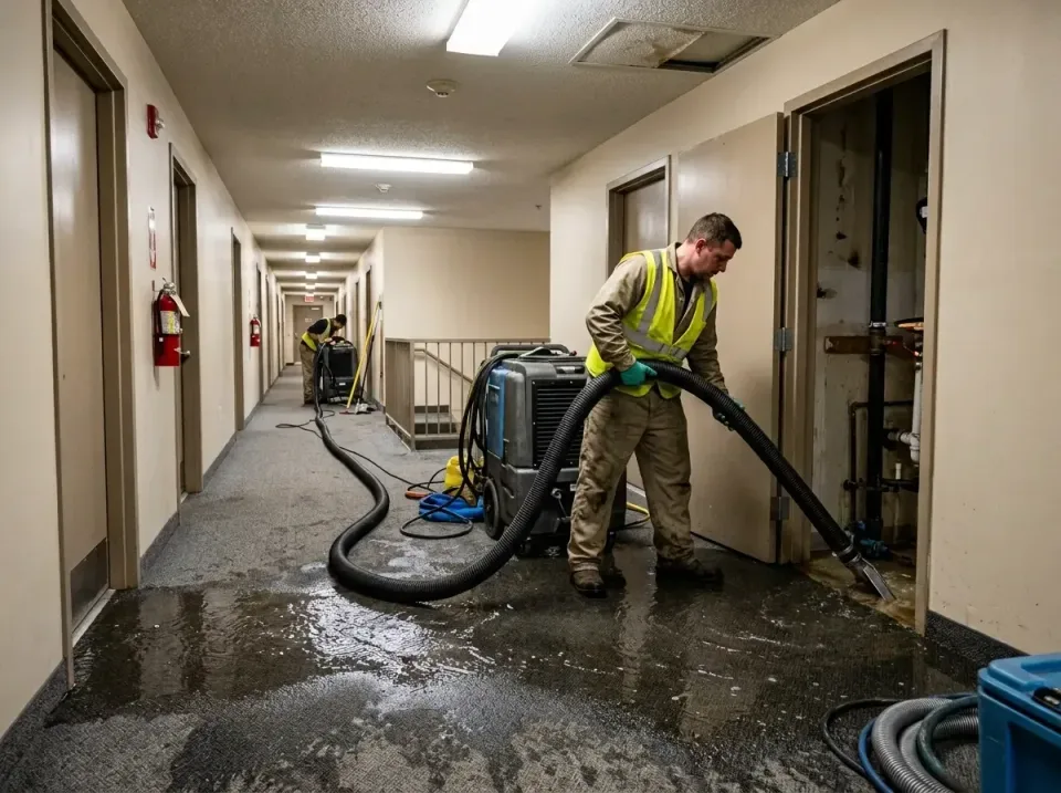 multi-unit-apartment-hallway-f-005 — frequently asked questions, Emergency Burst Pipe Water Extraction & Removal in Waimanal…